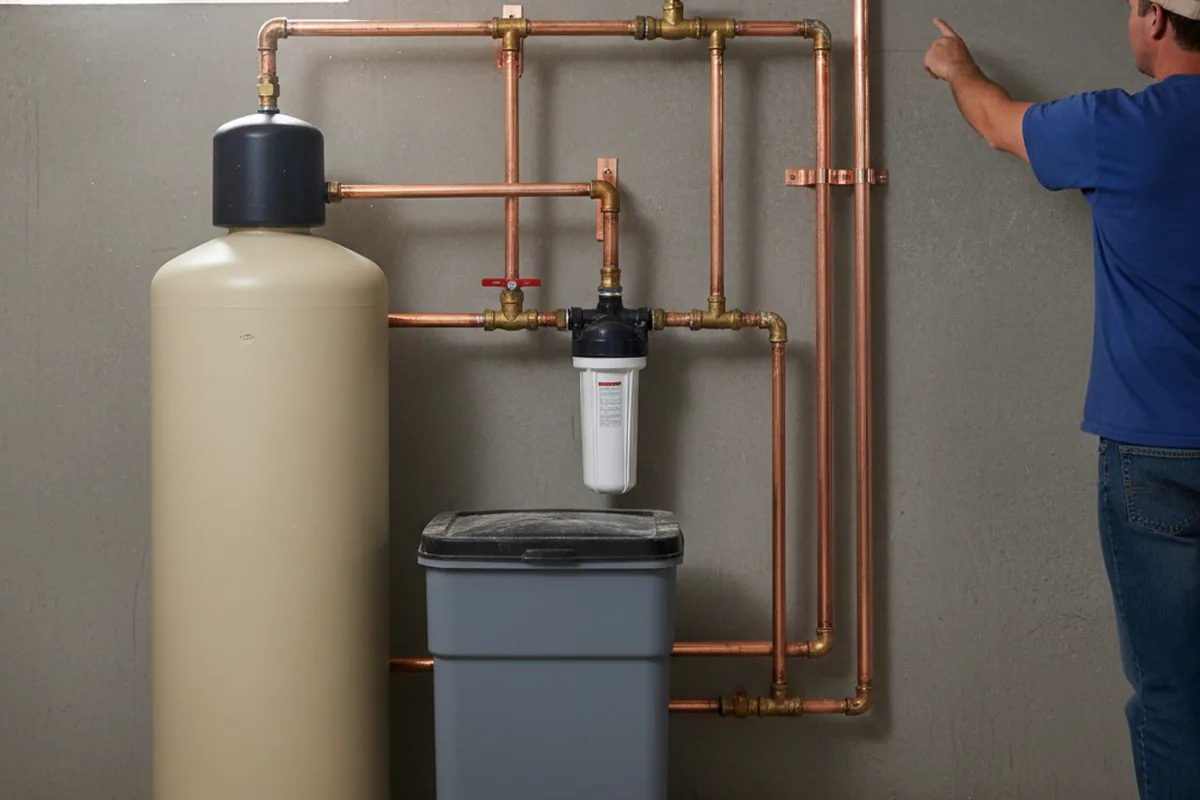 Whole-house water treatment system installed in Broadview